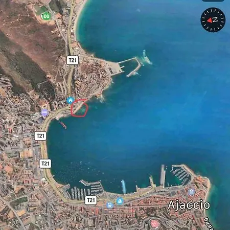 Lägenhet Pieds Dans L'eau Ajaccio (Corsica)