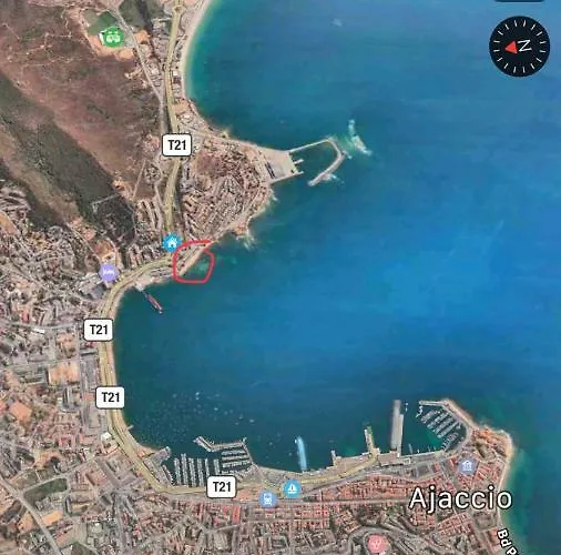 Appartamento Pieds Dans L'eau Ajaccio (Corsica)